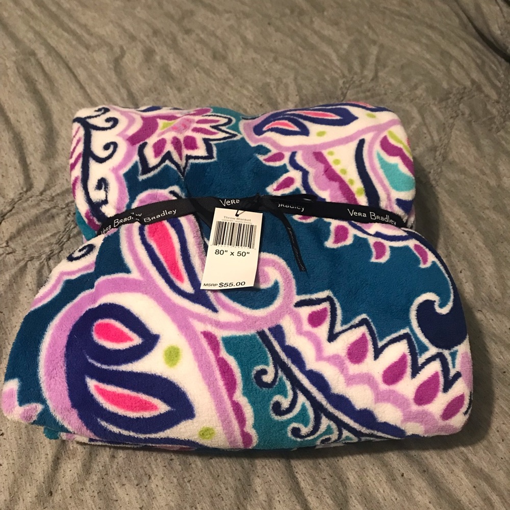 Vera Bradley throw blanket